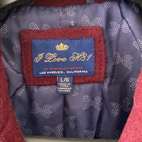 SALE Hollister I Love H81 Wool Blazer - Picture 5 of 9